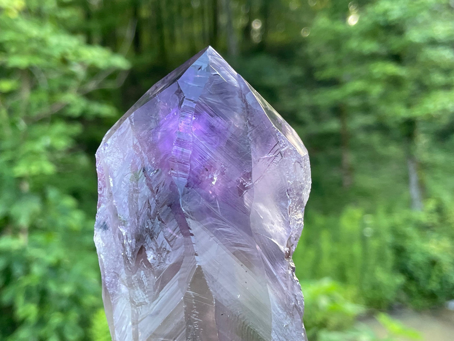 Amethyst Dragons Tooth || Bahia Amethyst Point || Amethyst Point with Root || Huge Amethyst Wand