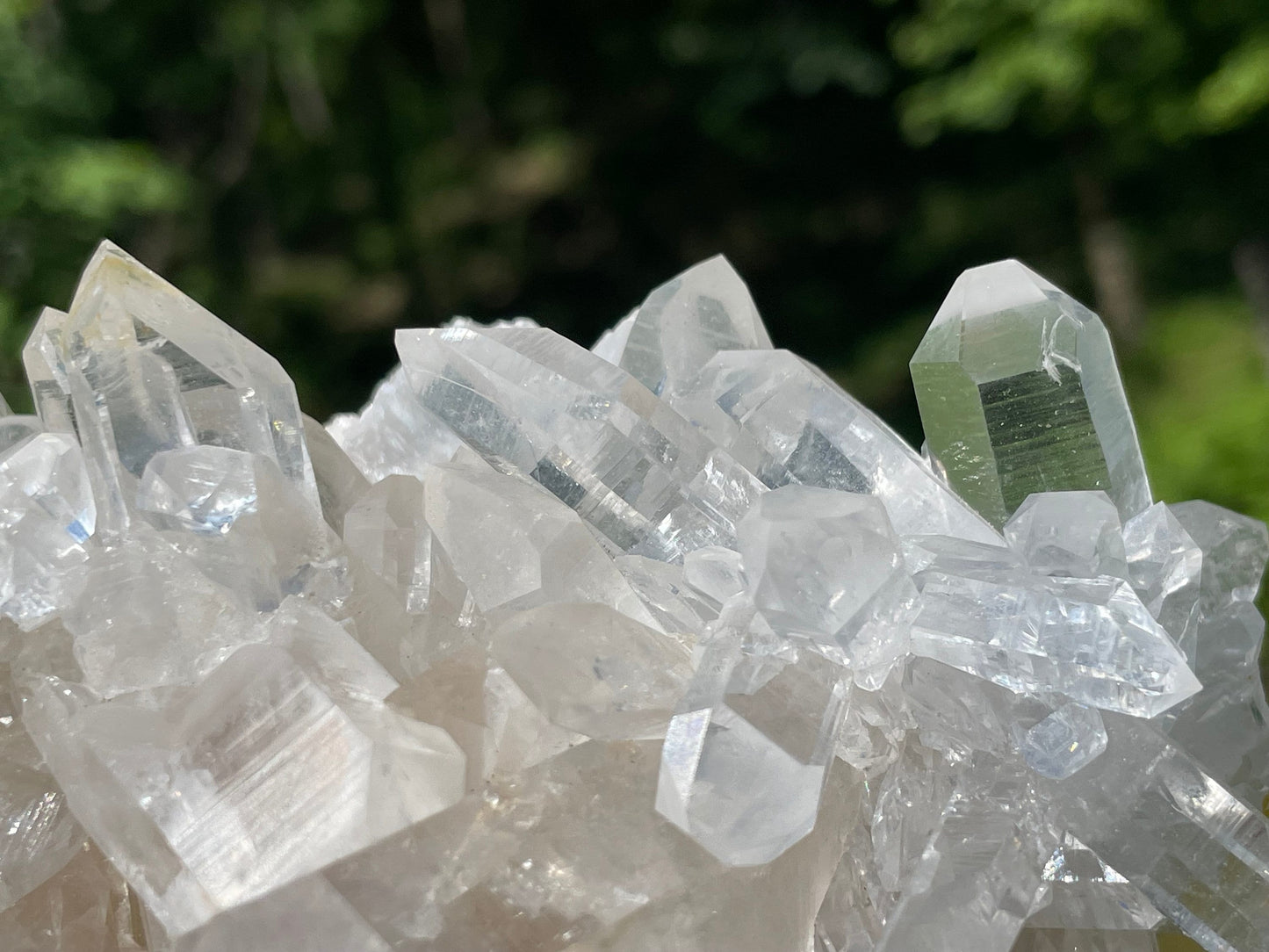 Clear Quartz Crystal Cluster || Raw Quartz Cluster || Lemurian Quartz Crystal Cluster