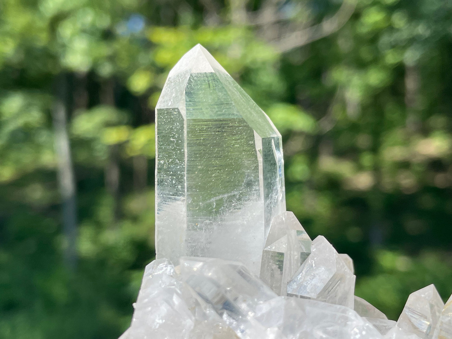 Clear Quartz Crystal Cluster || Raw Quartz Cluster || Lemurian Quartz Crystal Cluster