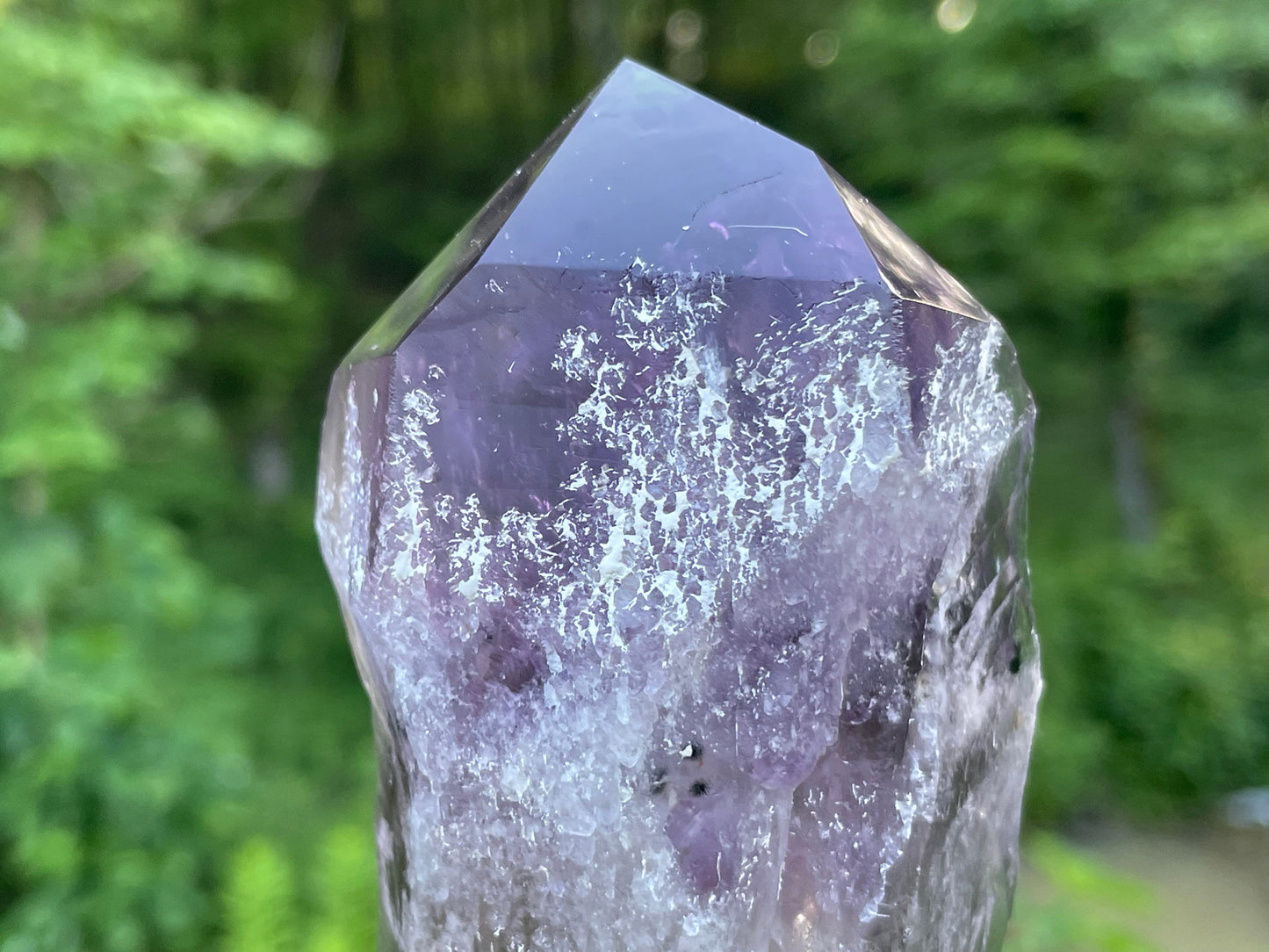 Amethyst Dragons Tooth || Bahia Amethyst Point || Amethyst Point with Root || Huge Amethyst Wand