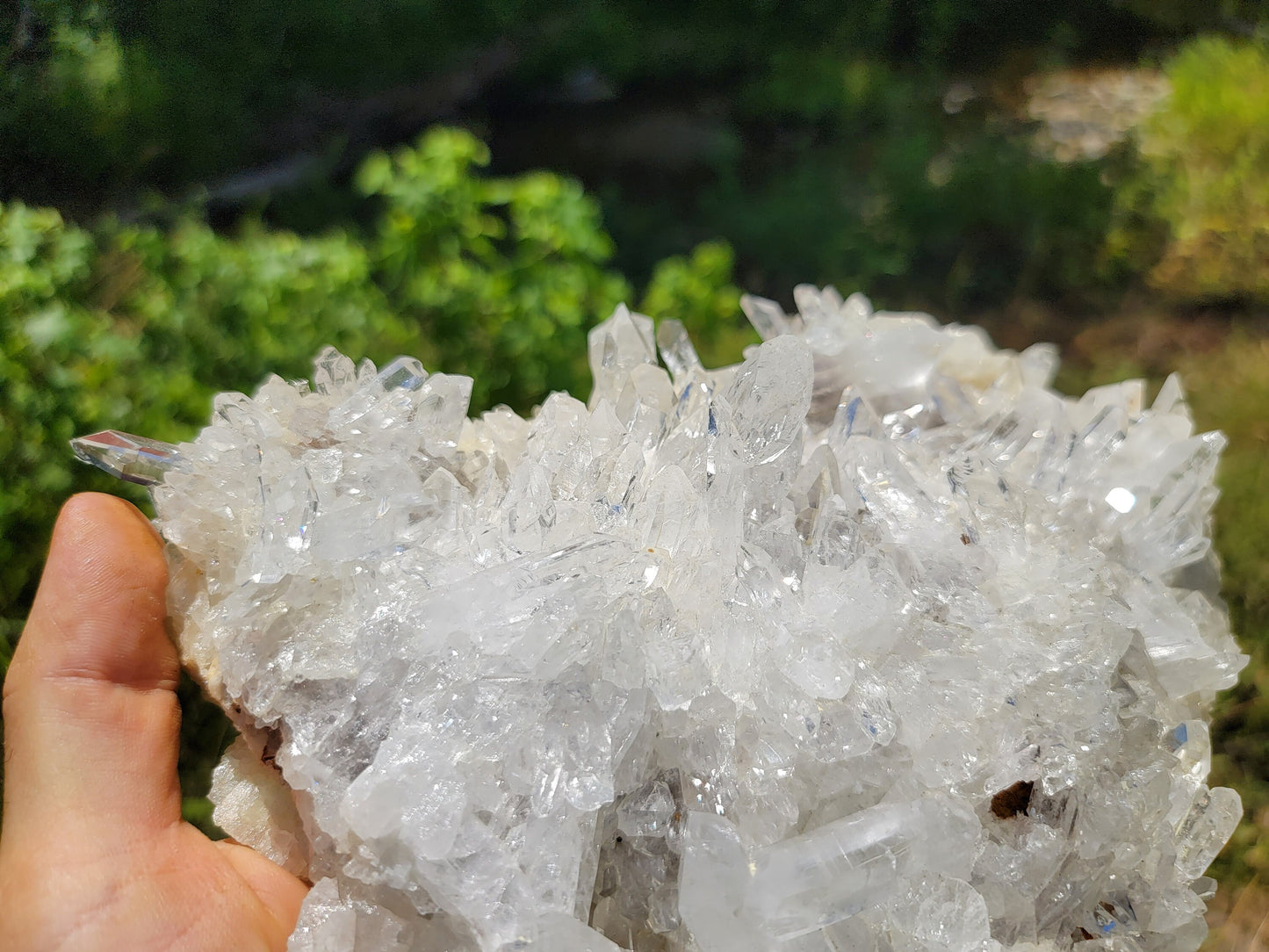Clear Quartz Crystal Cluster || Raw Quartz Cluster || Lemurian Quartz Crystal Cluster
