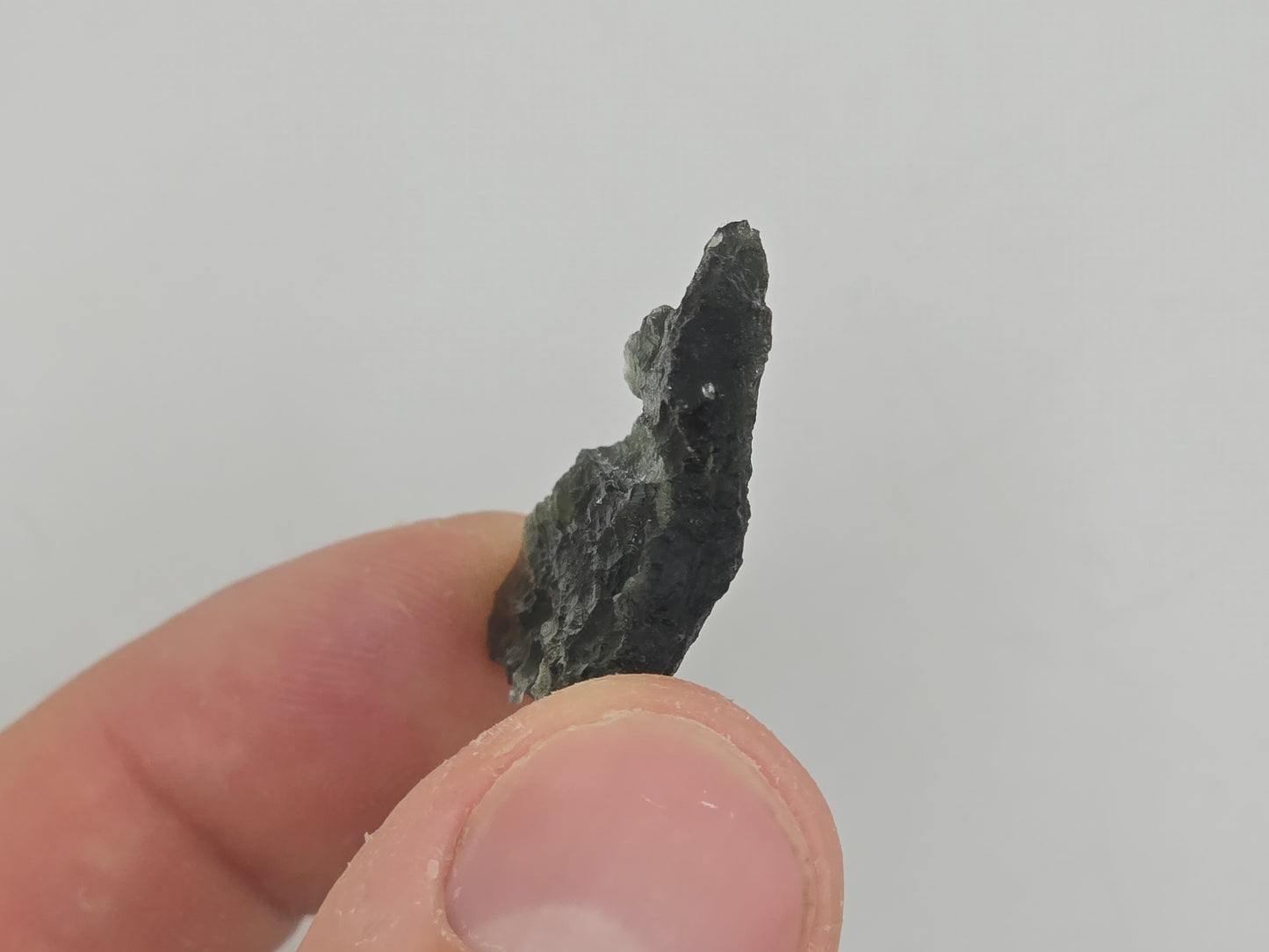 Genuine Moldavite Crystal || Raw Moldavite || #77