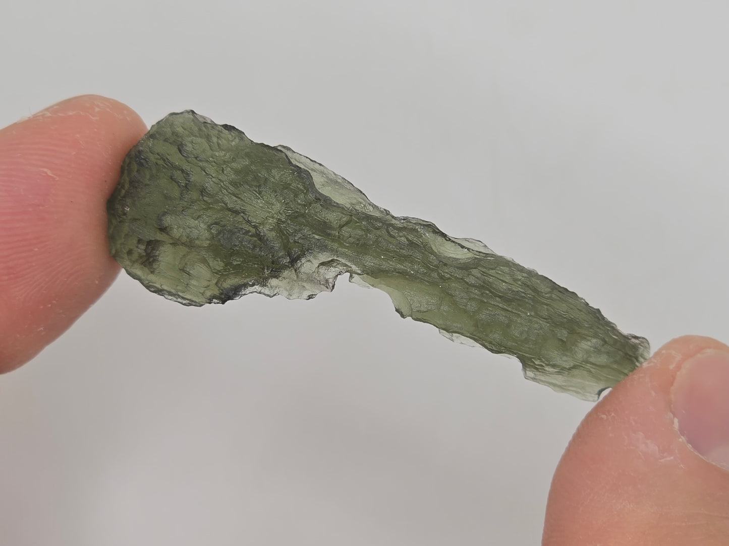 Genuine Moldavite Crystal || Raw Moldavite
