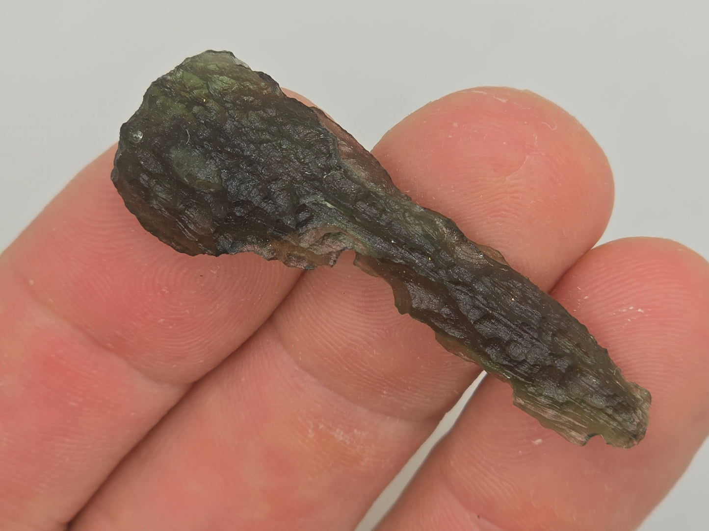 Genuine Moldavite Crystal || Raw Moldavite