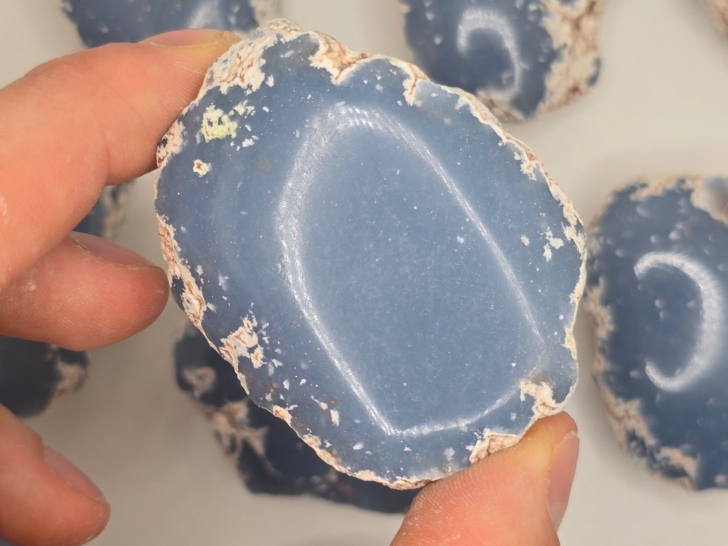 Angelite Window || Polished Angelite || Angelite Crystal