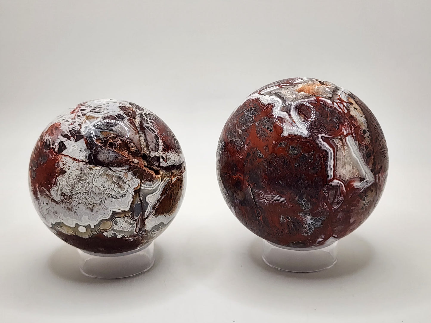 Mexican Lace Agate Sphere || Crazy Lace Agate Sphere || Mexican Crazy Lace Agate Crystal || Choose Your Size!