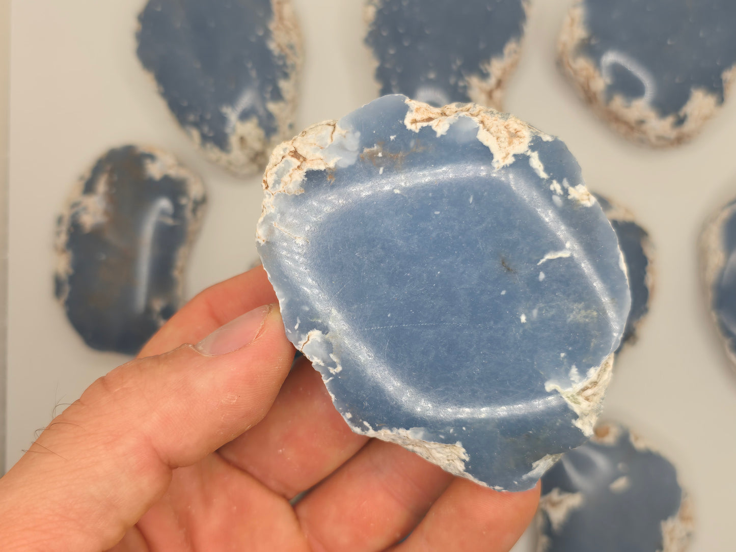 Angelite Window || Polished Angelite || Angelite Crystal