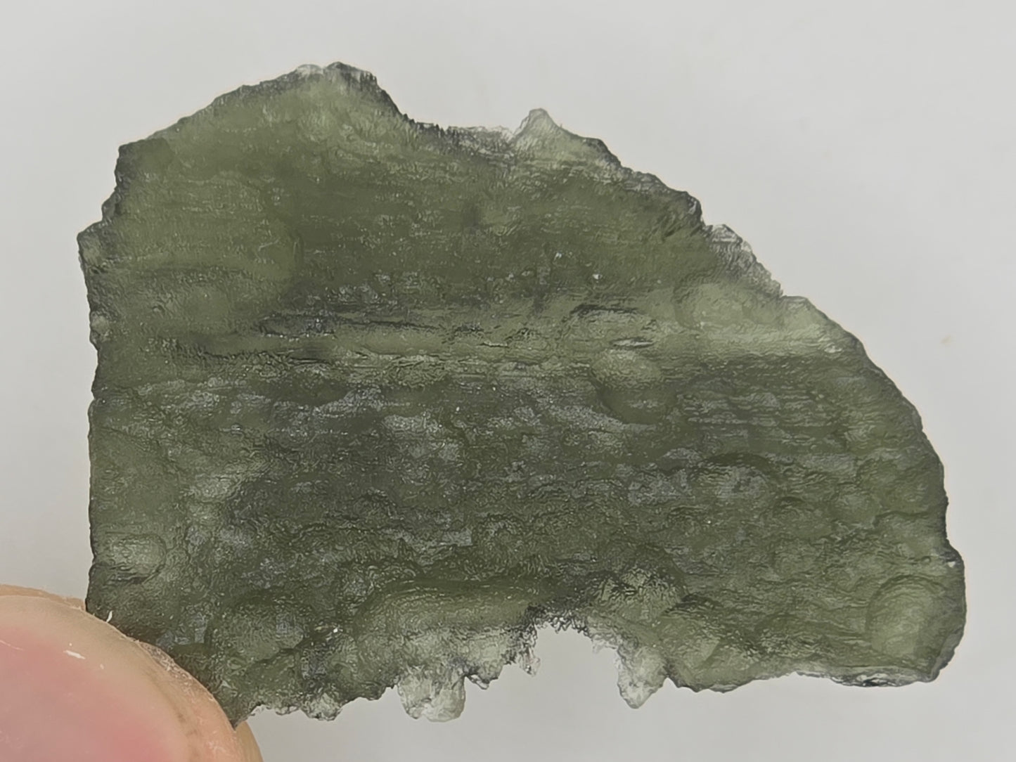 Genuine Moldavite Crystal || Raw Moldavite || #77