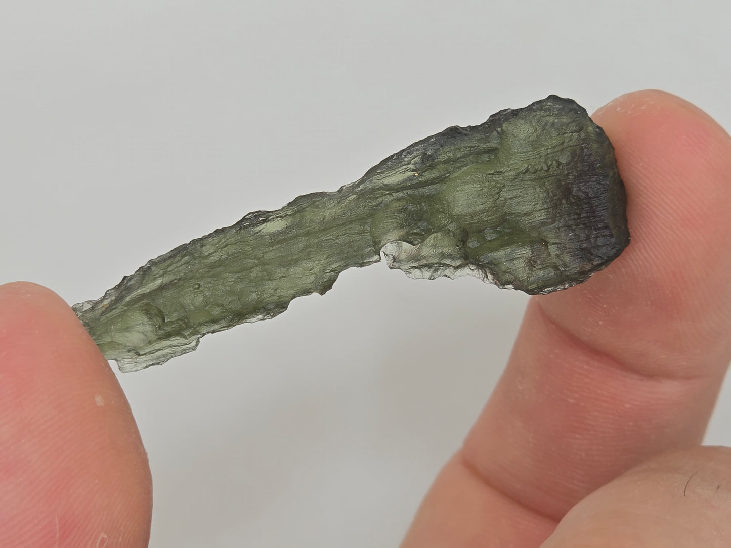 Genuine Moldavite Crystal || Raw Moldavite