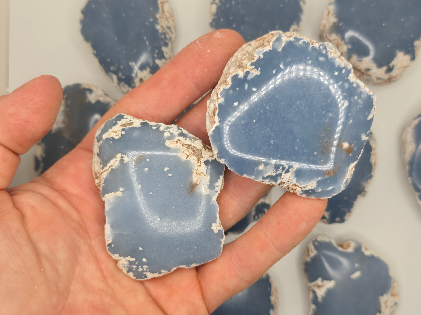 Angelite Window || Polished Angelite || Angelite Crystal