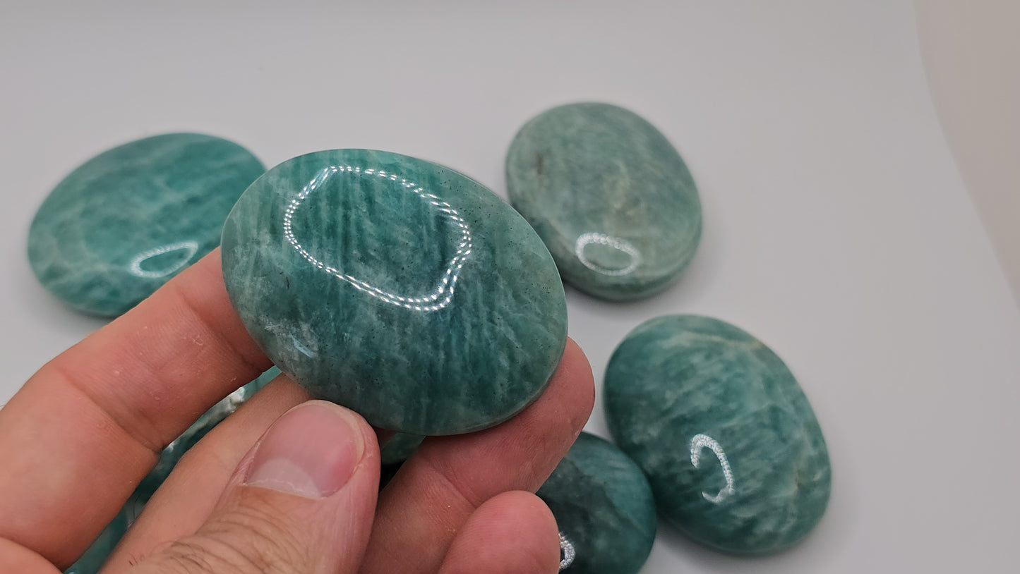 Amazonite Palmstone