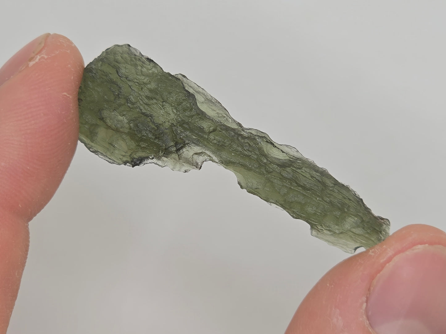Genuine Moldavite Crystal || Raw Moldavite