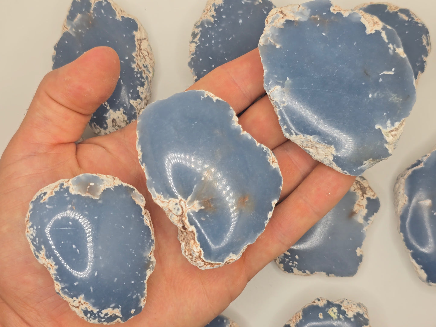 Angelite Window || Polished Angelite || Angelite Crystal