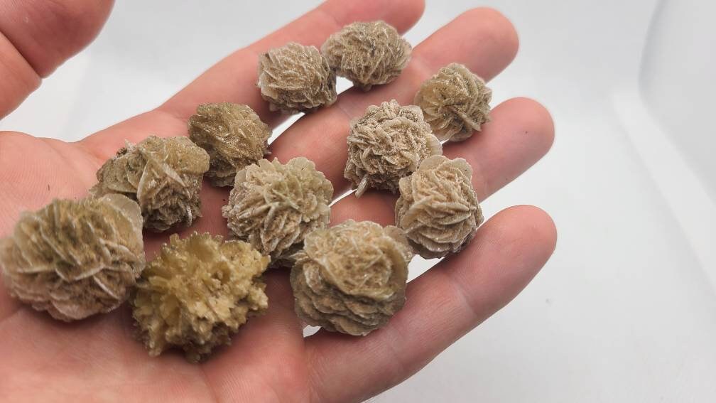 Raw Desert Rose Selenite || Raw Selenite Crystal Ball ||