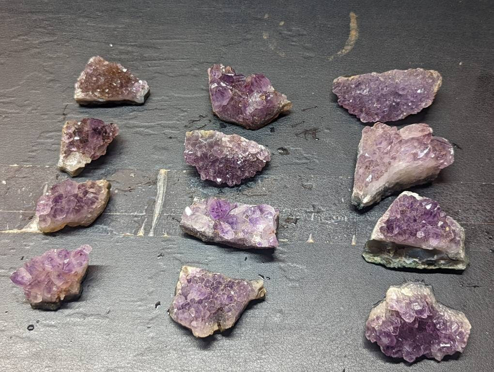 Raw Light Purple Amethyst || Raw Purple Amethyst Crystal Cluster || Choose Your Size