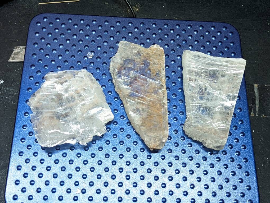 Bulk Mid Grade True Selenite Plates, Selenite Crystal , Utah Selenite Plates || Stand Alone Charging Plates 1-20lb lots