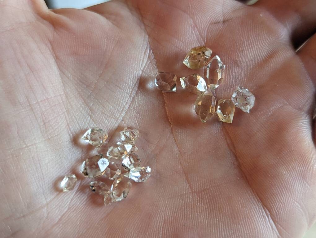Loose Herkimer Diamond Crystals || Herkimer Quartz Crystal || Herkimer Diamond