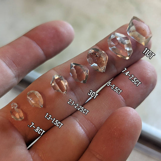 Loose Herkimer Diamond Crystals || Herkimer Quartz Crystal || Herkimer Diamond