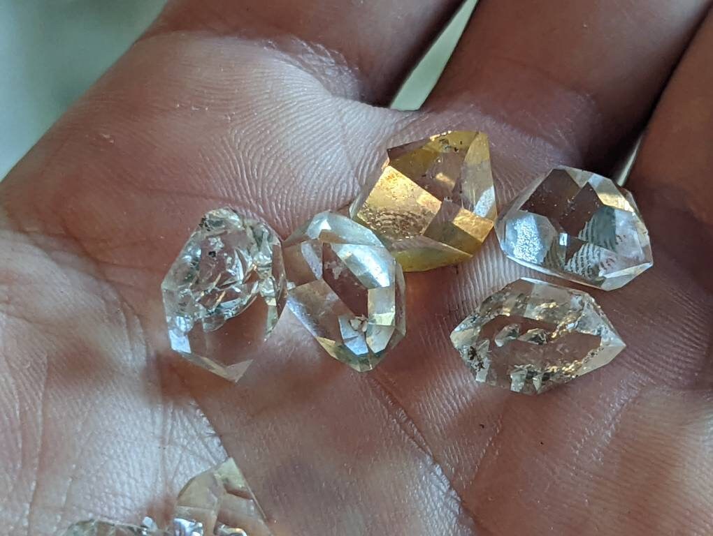 Loose Herkimer Diamond Crystals || Herkimer Quartz Crystal || Herkimer Diamond