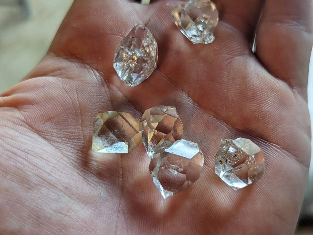 Loose Herkimer Diamond Crystals || Herkimer Quartz Crystal || Herkimer Diamond