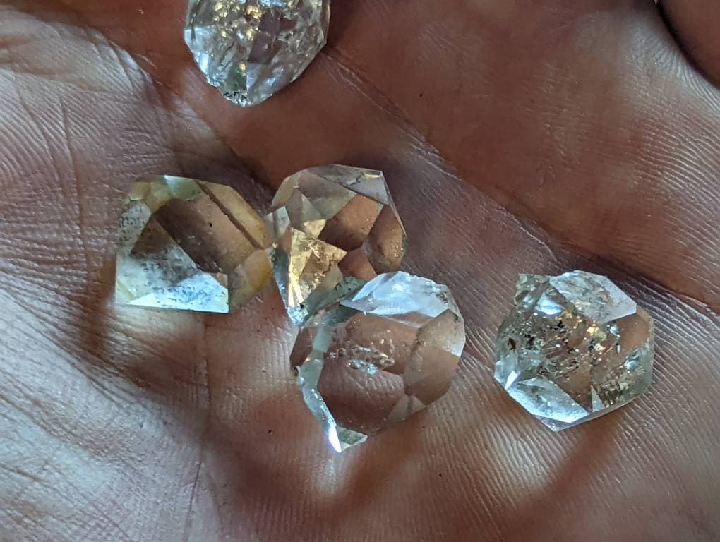 Loose Herkimer Diamond Crystals || Herkimer Quartz Crystal || Herkimer Diamond