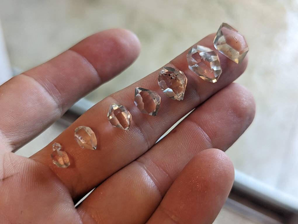 Loose Herkimer Diamond Crystals || Herkimer Quartz Crystal || Herkimer Diamond