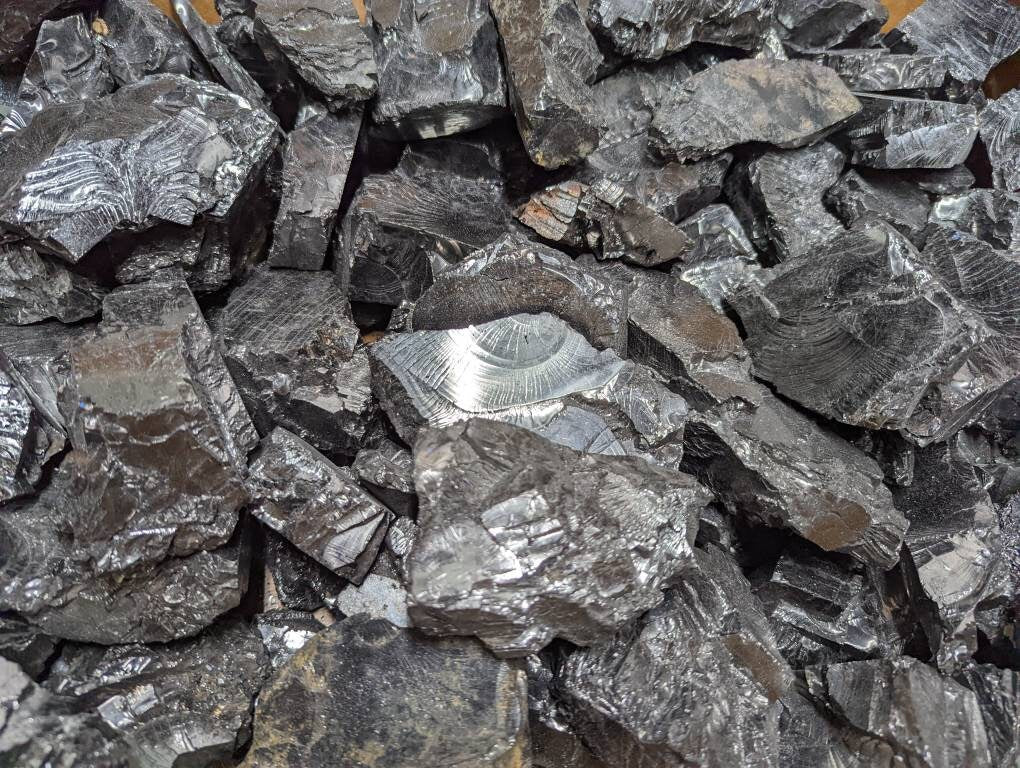 1/2-10kg Raw Elite Shungite Crystal by the KG | 1-10kg || Columbian Shungite || New Find Raquirite Shungite stone Shungite stone