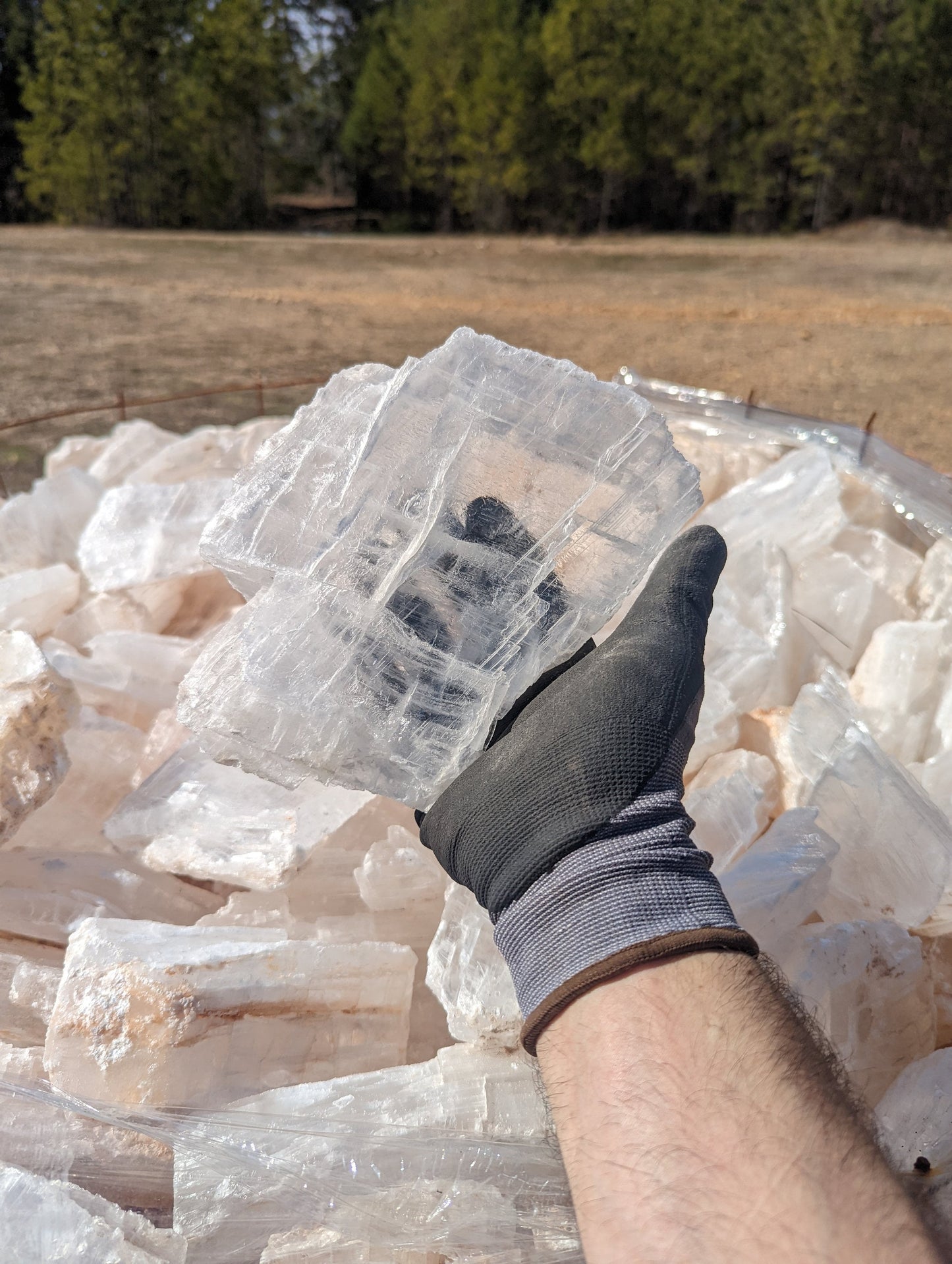 C grade 10 or 20lb True Selenite Box || Selenite Crystal Box