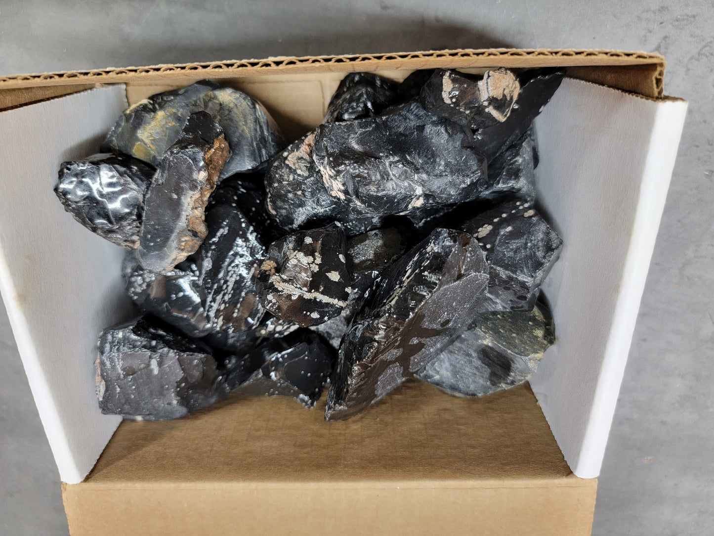 1-20lbs Raw Obsidian Crystal Stone || Choose your weight obsidian