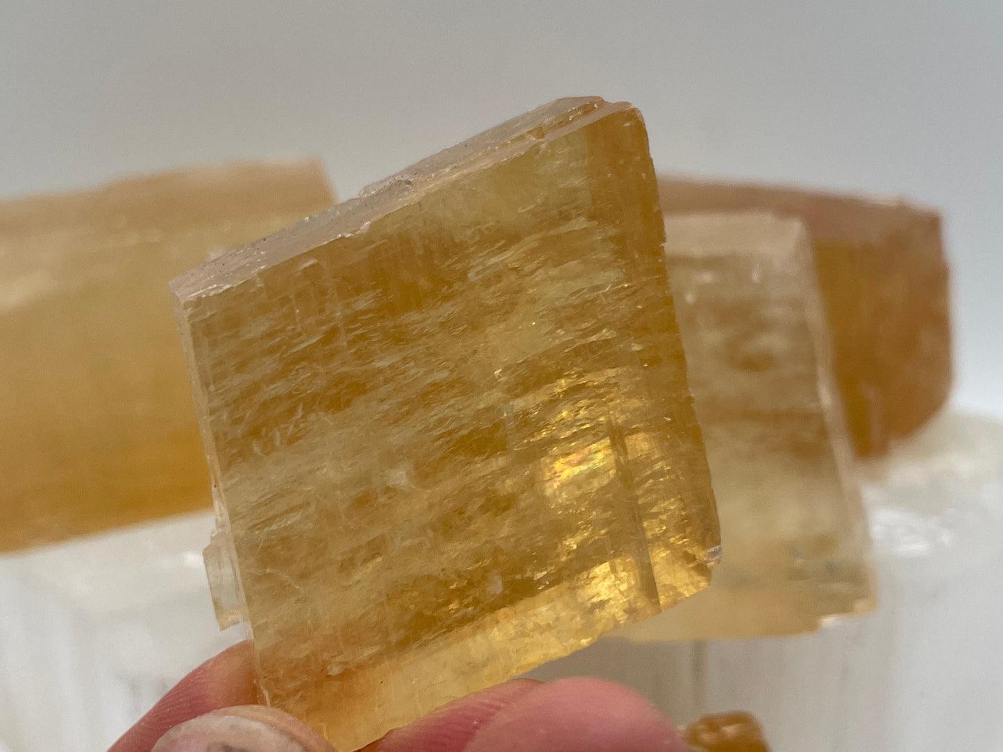 Optical Calcite Crystal || Golden Calcite || Optical Calcite Stone || Raw Golden Optical Calcite || Choose Your Size & Color