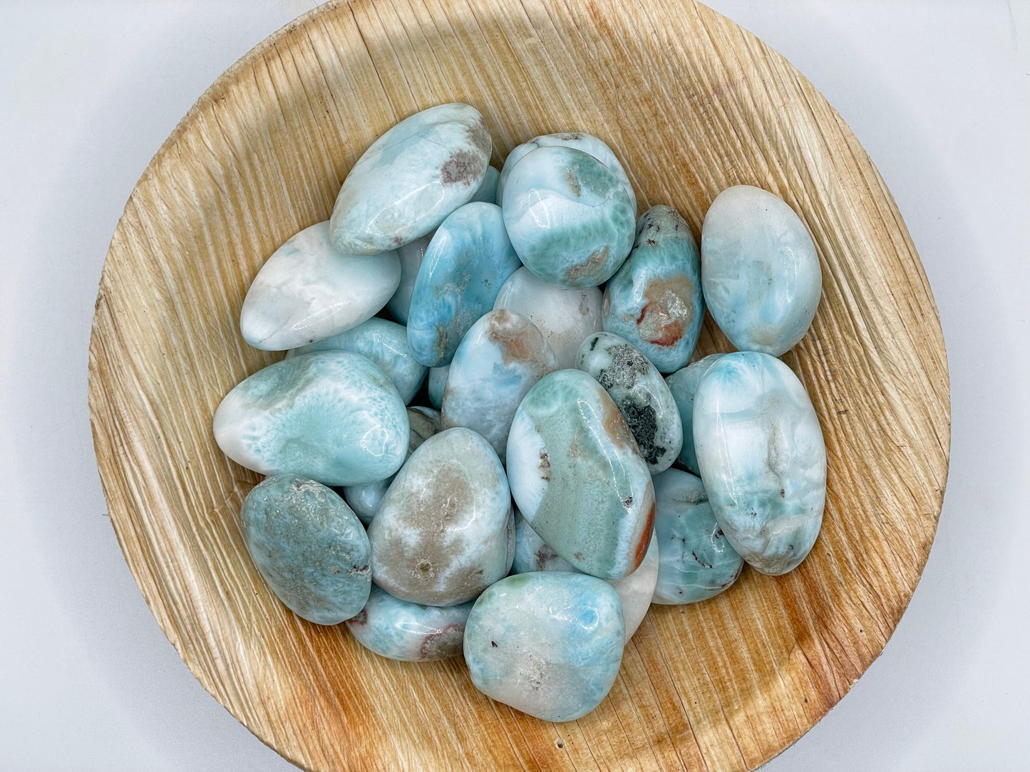 Larimar Tumble || Larimar Stone || Larimar Tumbled Stone || Pick your size