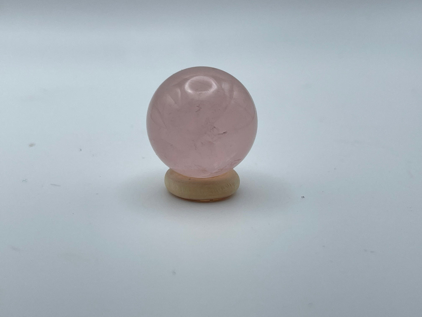 Rose Quartz Mini Sphere || Natural Rose Quartz Sphere