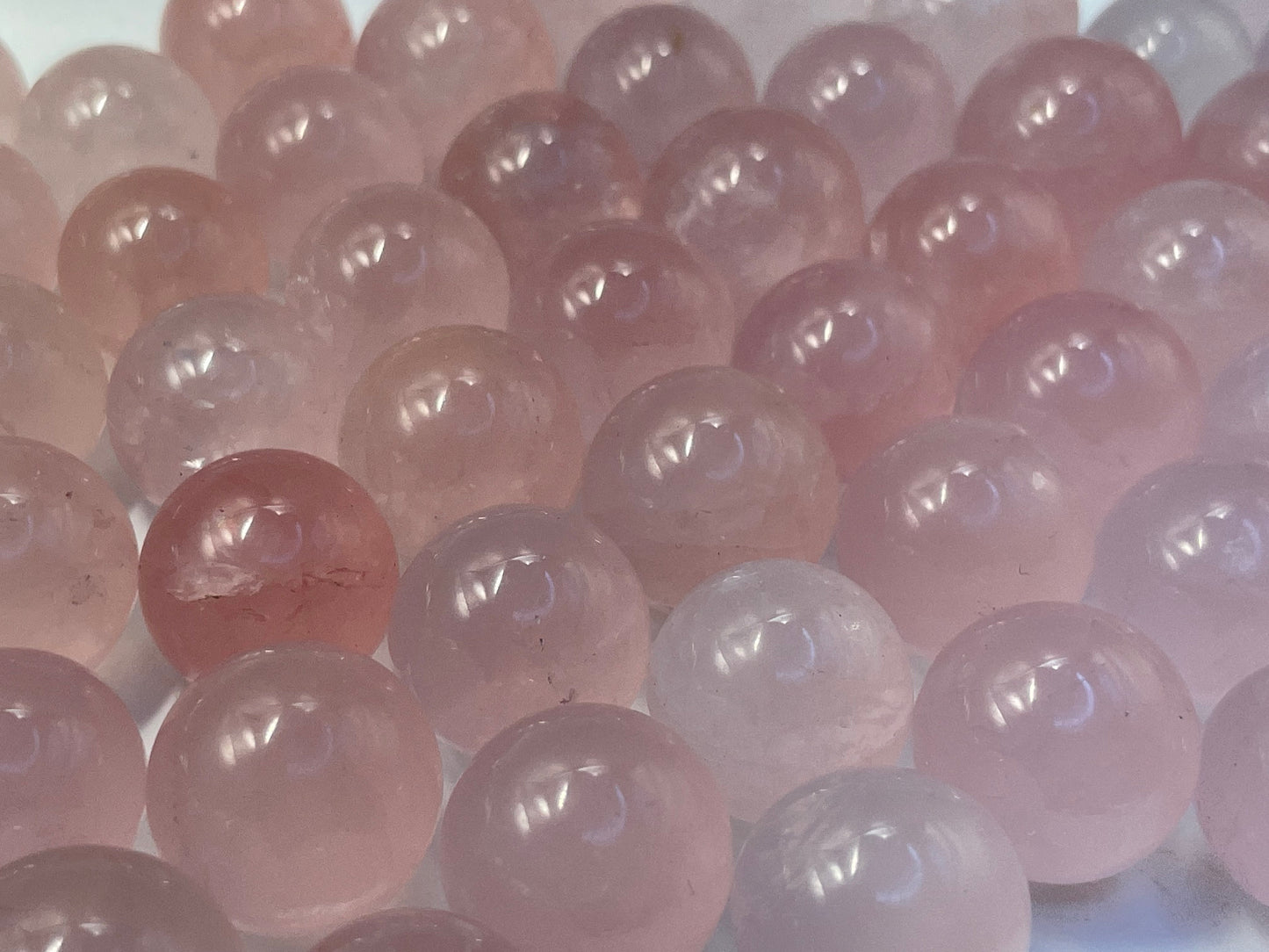 Rose Quartz Mini Sphere || Natural Rose Quartz Sphere