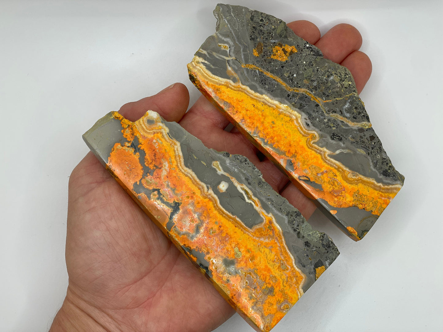 Natural Bumblebee Jasper Slab || Polished Bumblebee Jasper Stone || Pick your Size!