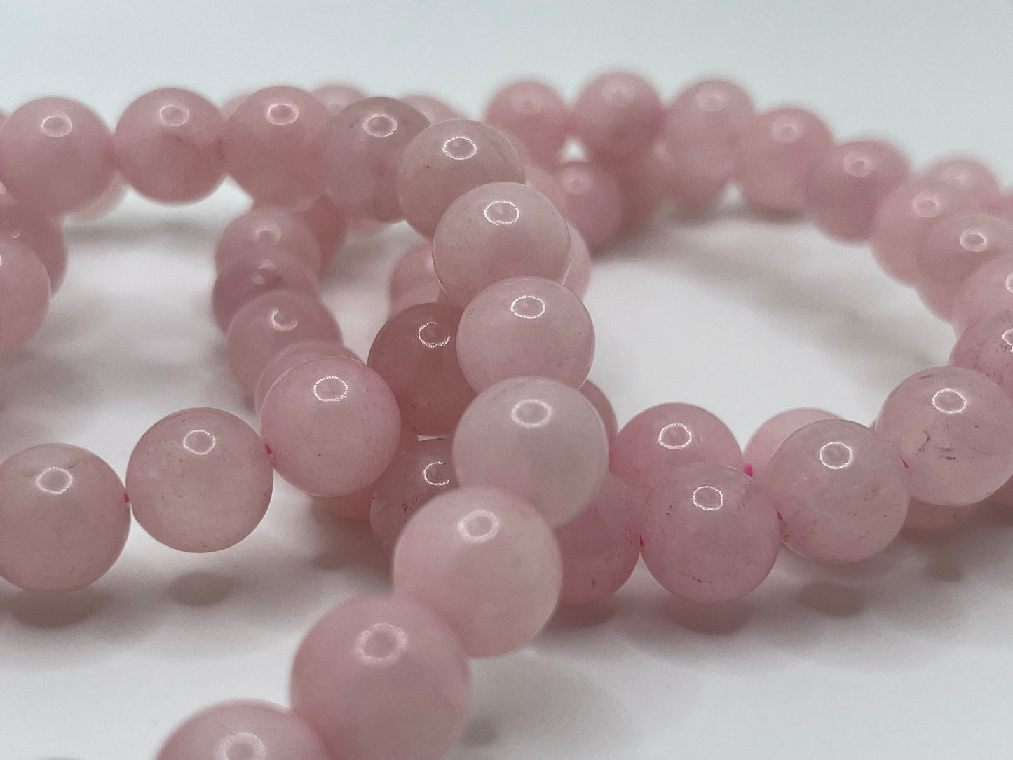 Rose Quartz Crystal Set || Rose Quartz Crystal Gift Set || Rose Quartz Bracelet and Raw Rose Quartz Chunk