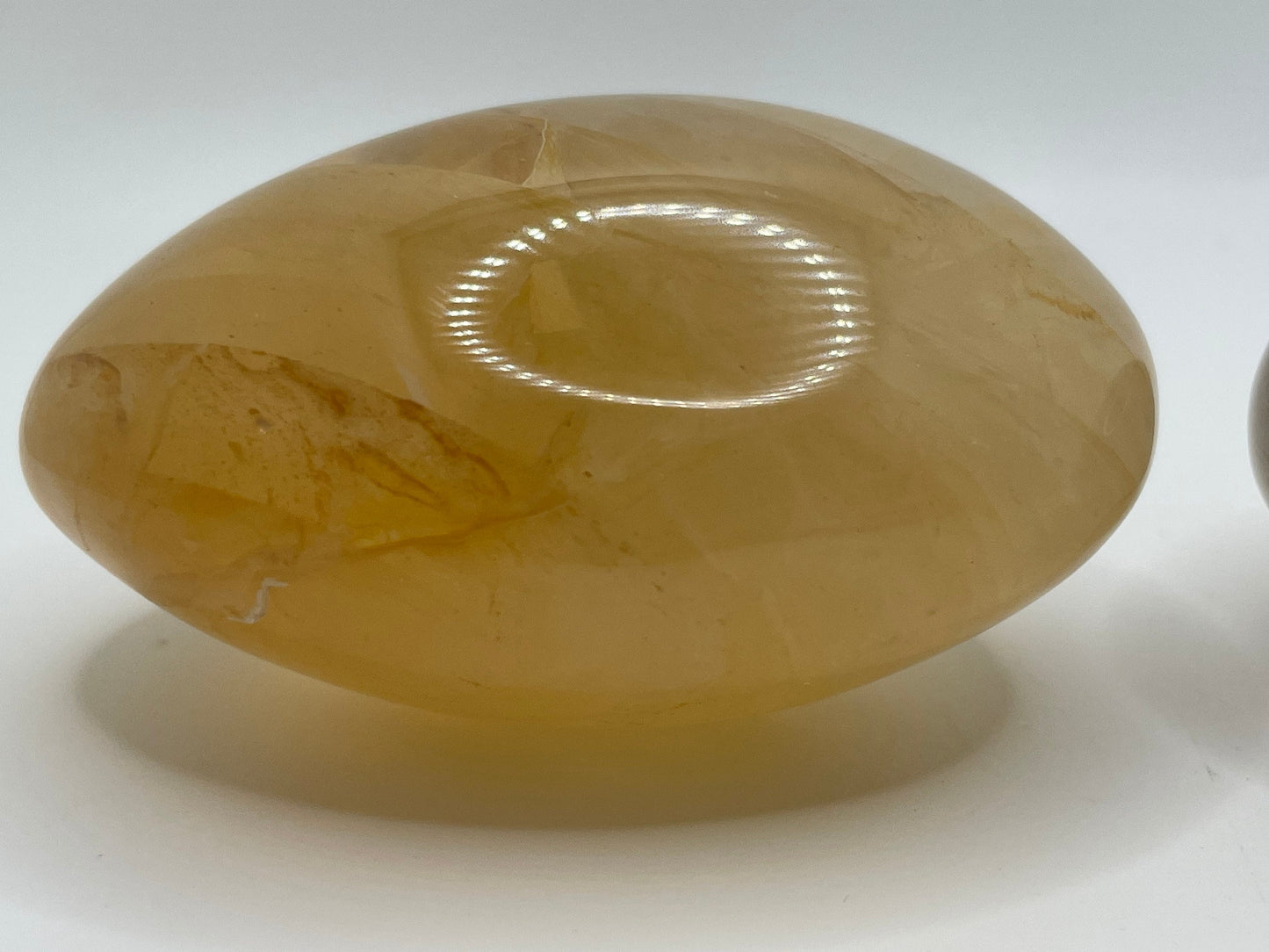 Golden Healer Palm Stone || Golden Healer Quartz Crystal Palm Stone || Polished Golden Healer Palm Stone