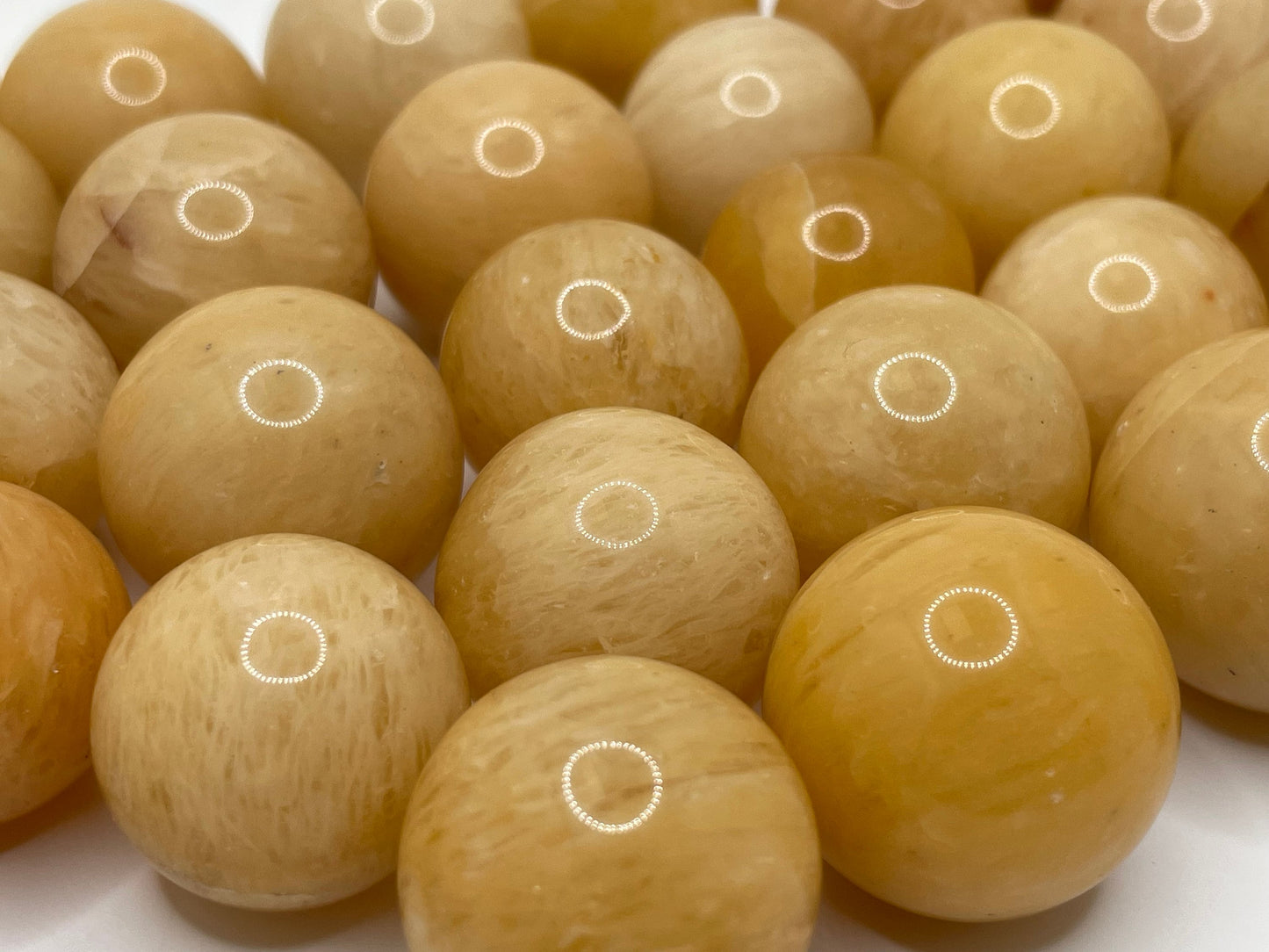 Yellow Aventurine Mini Sphere || Natural Yellow Aventurine Sphere