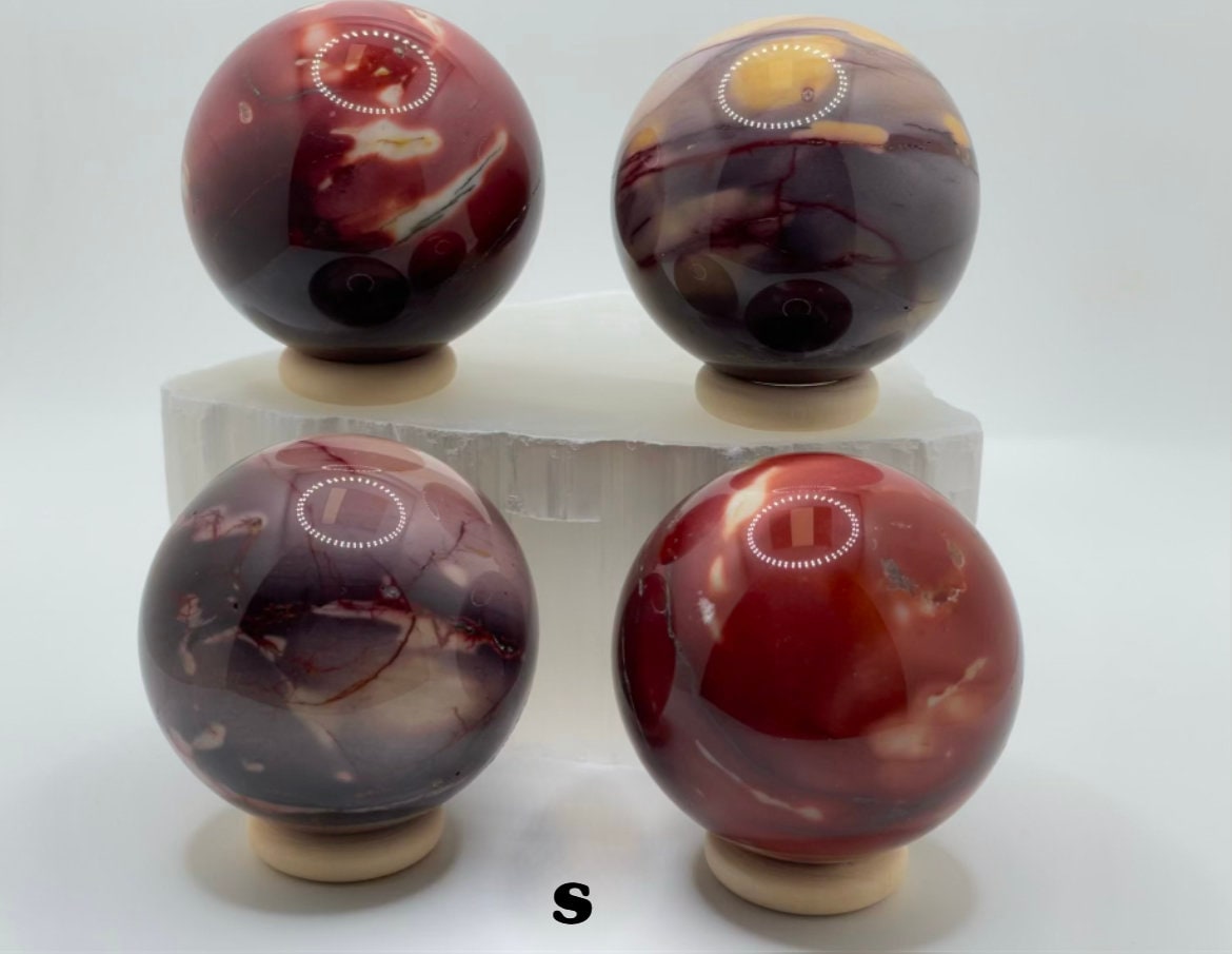 Mookaite Sphere || Natural Mookaite Sphere || Mookaite Crystal Ball || Choose Your Sphere
