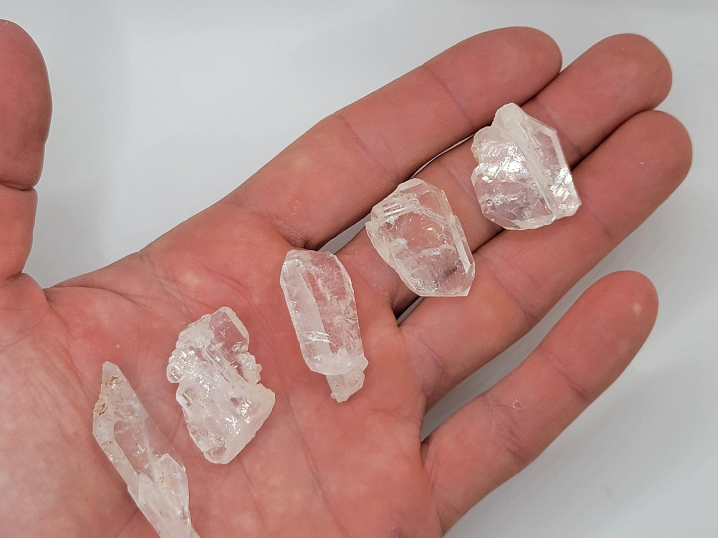 Raw Faden Quartz || Quartz Crystal Points || Pakistani Quartz Crystal || Quartz Crystal Wands|| Choose Your Size