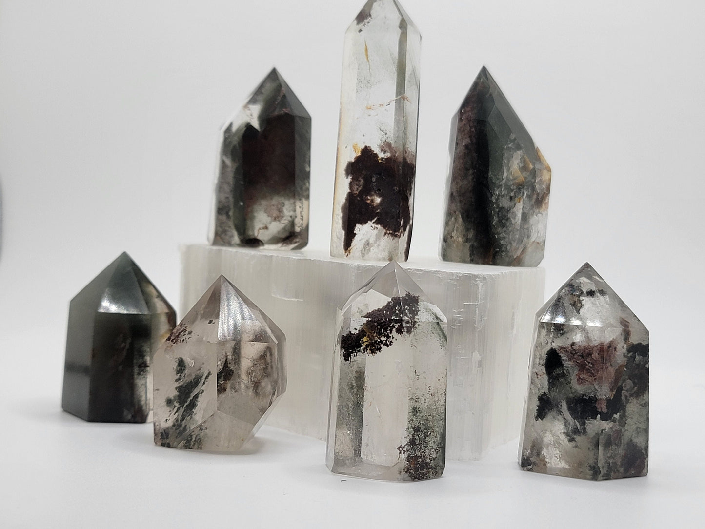 Garden Quartz Tower || Garden Quartz Towers || Lodalite || Pick your Size!