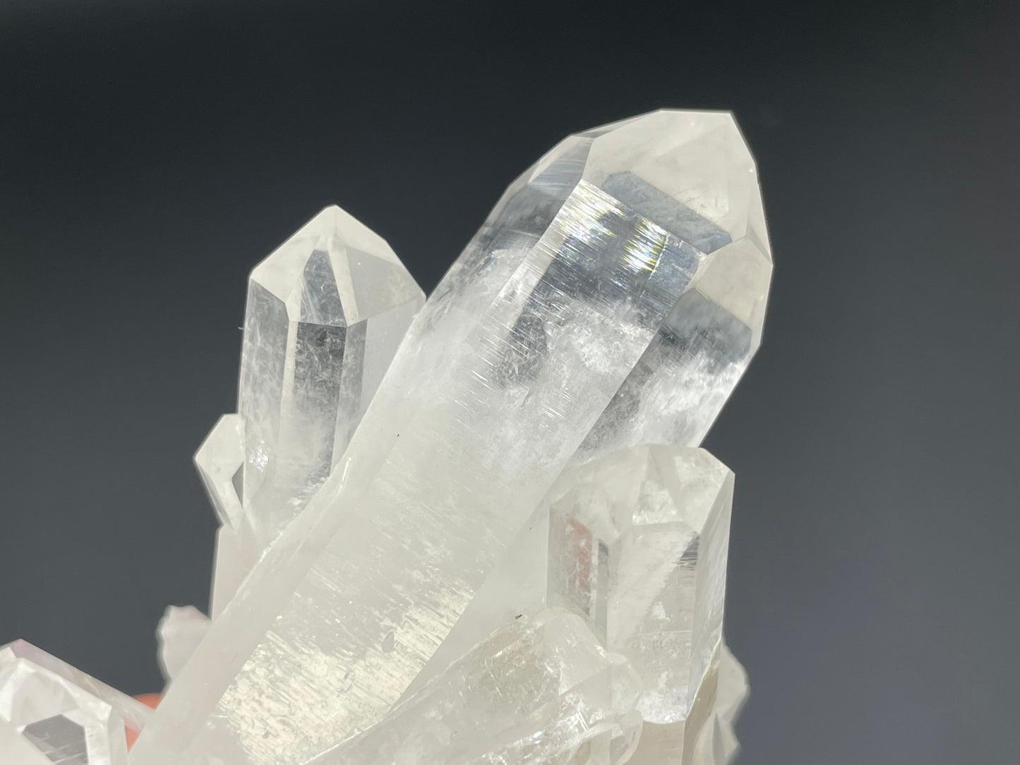 Clear Quartz Crystal Cluster || Raw Quartz Cluster || Lemurian Quartz Crystal