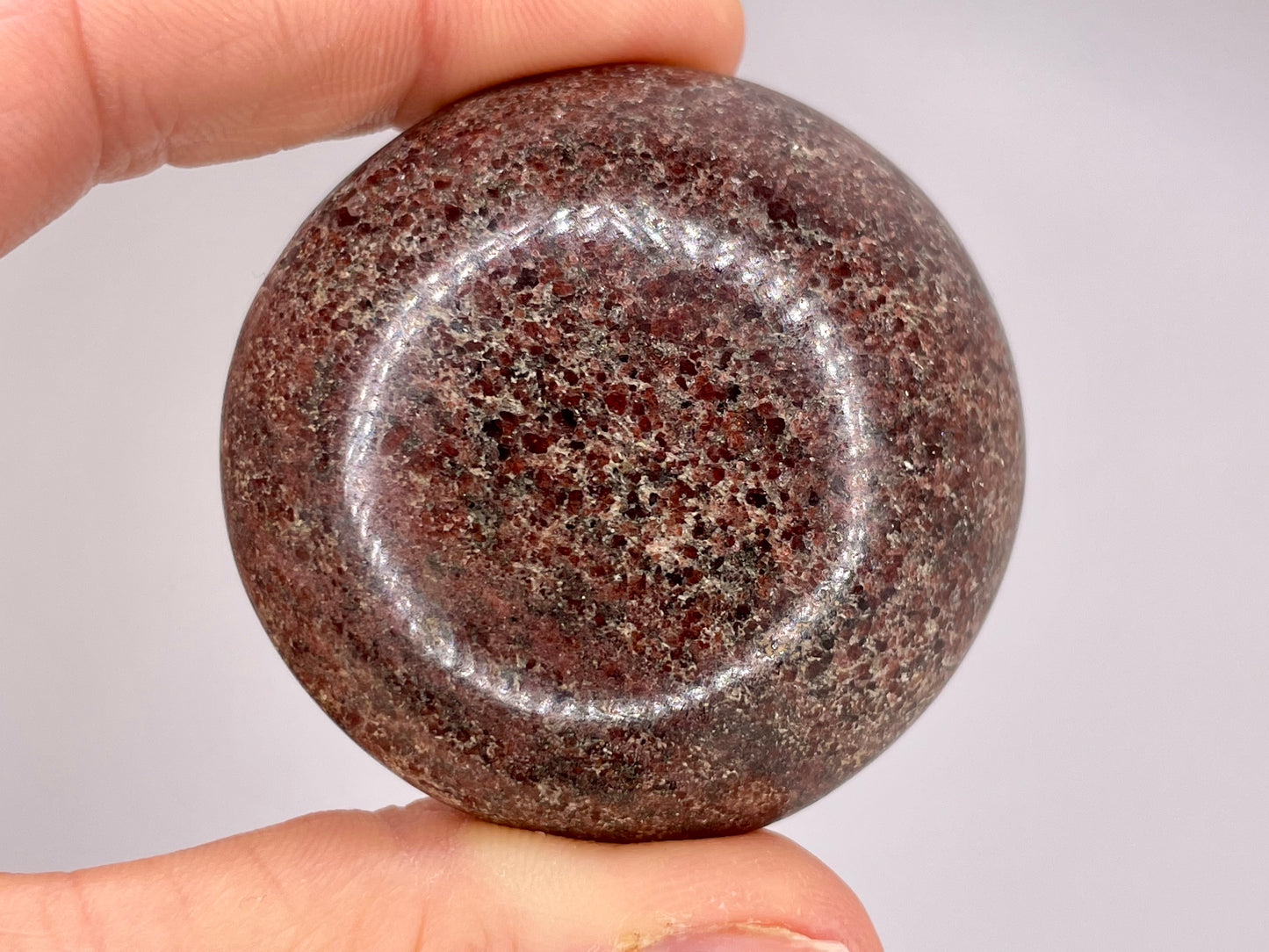 Garnet Palm Stone || Garnet Stone || Garnet Polished Stone