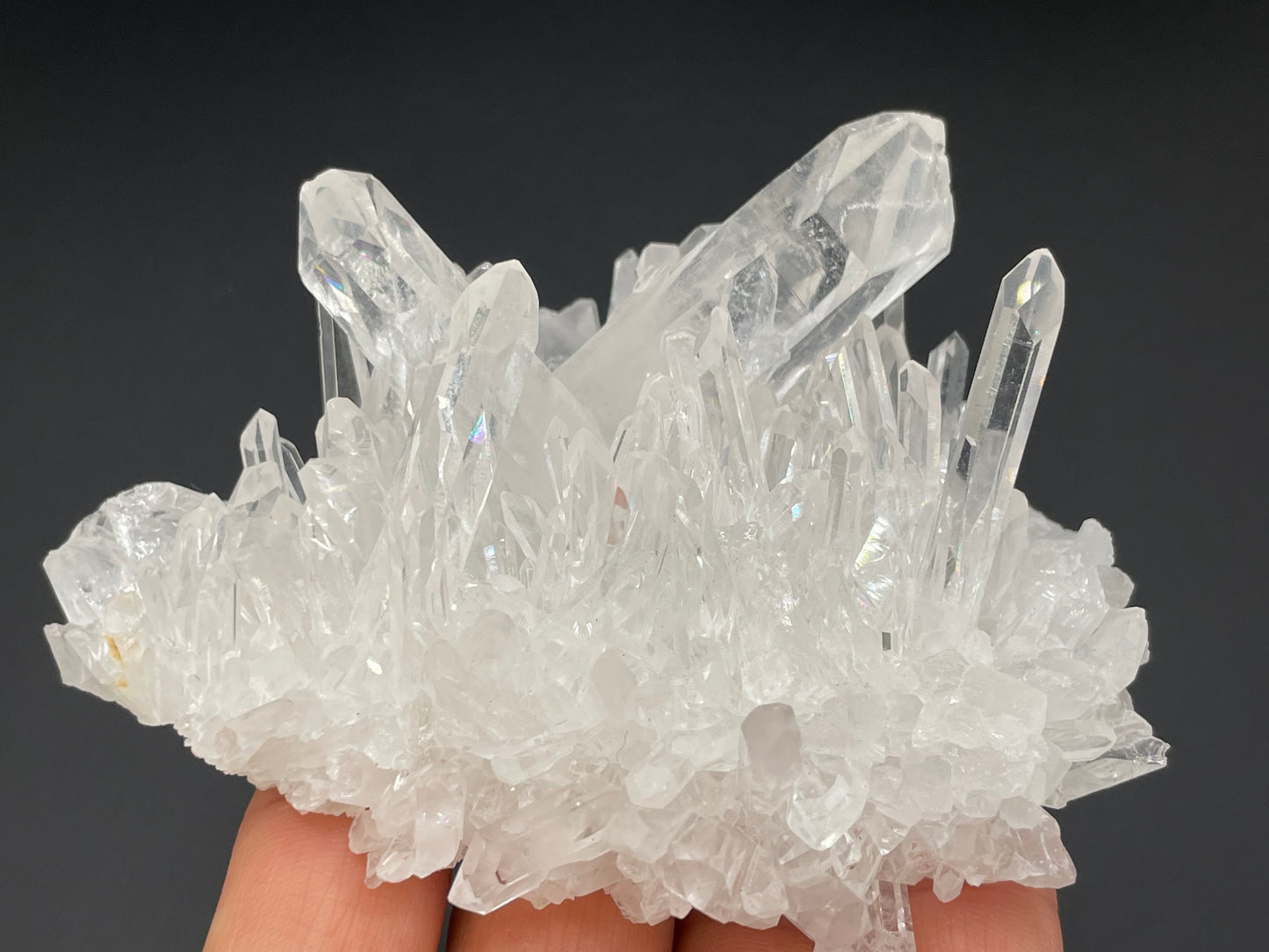 Clear Quartz Crystal Cluster || Raw Quartz Cluster || Lemurian Quartz Crystal Cluster