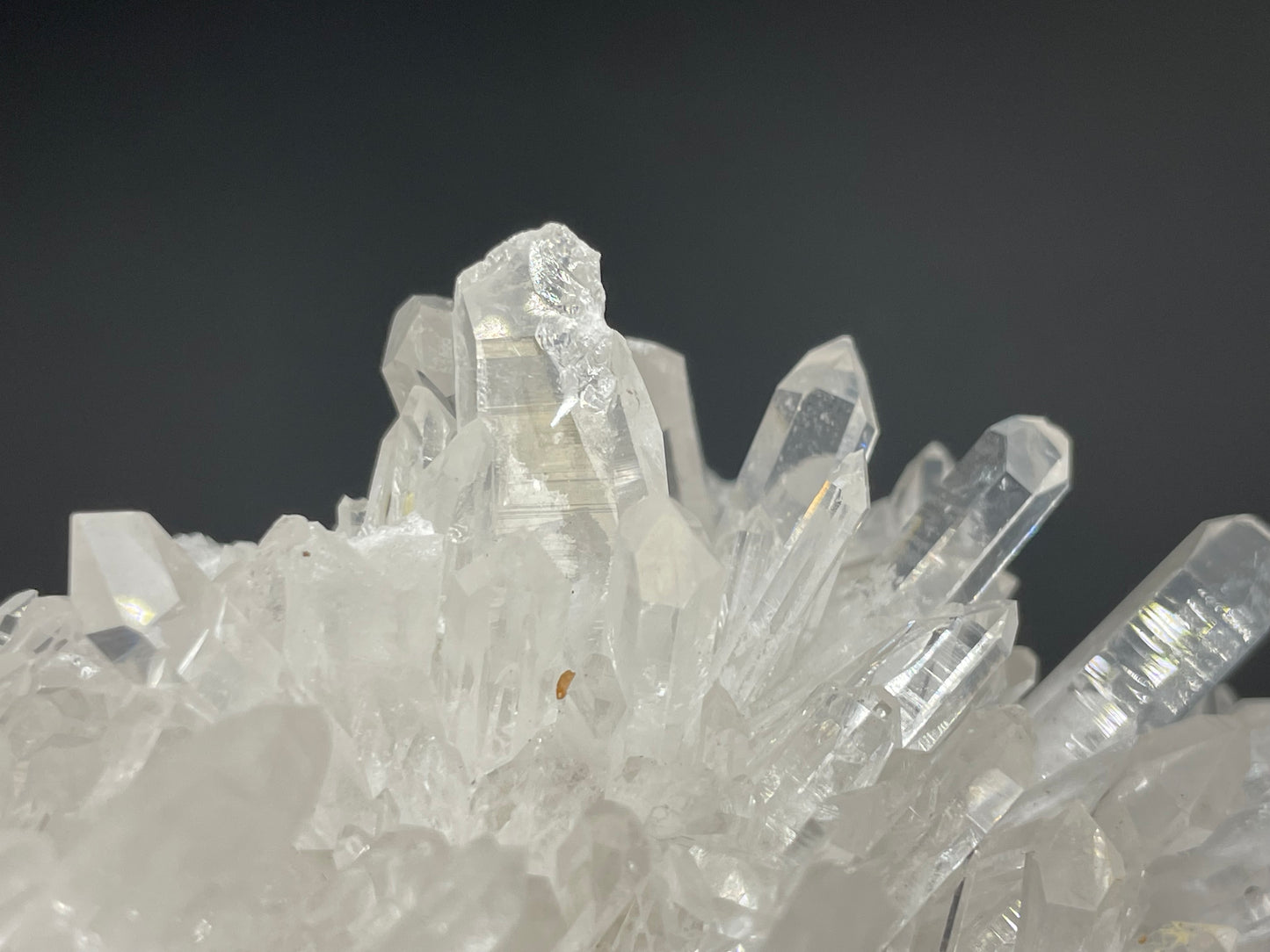 Clear Quartz Crystal Cluster || Raw Quartz Cluster || Lemurian Quartz Crystal Cluster