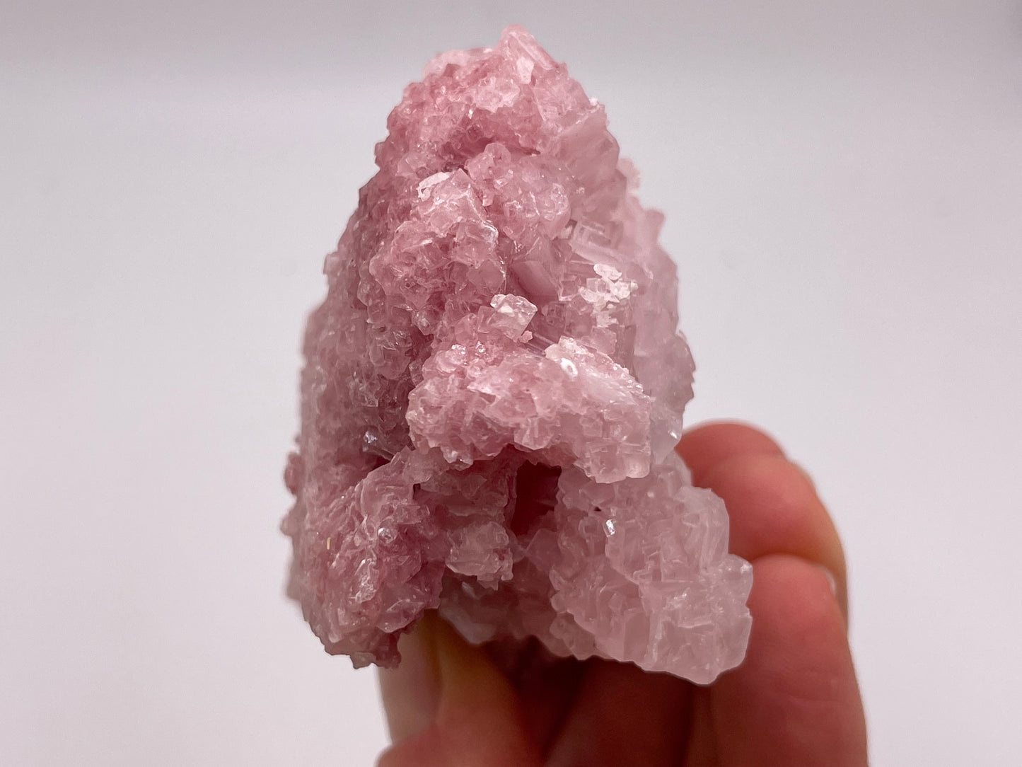 Halite Crystal Cluster || Raw Halite Cluster || Pink Halite - Searles Lake