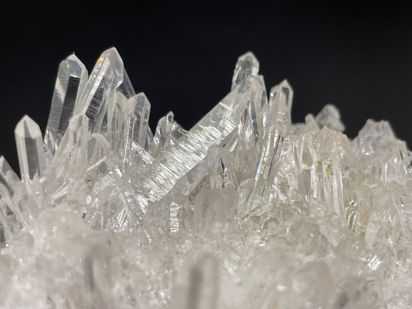 Clear Quartz Crystal Cluster || Raw Quartz Cluster || Lemurian Quartz Crystal Glassback