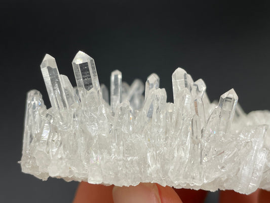 Clear Quartz Crystal Cluster || Raw Quartz Cluster || Lemurian Quartz Crystal Glassback