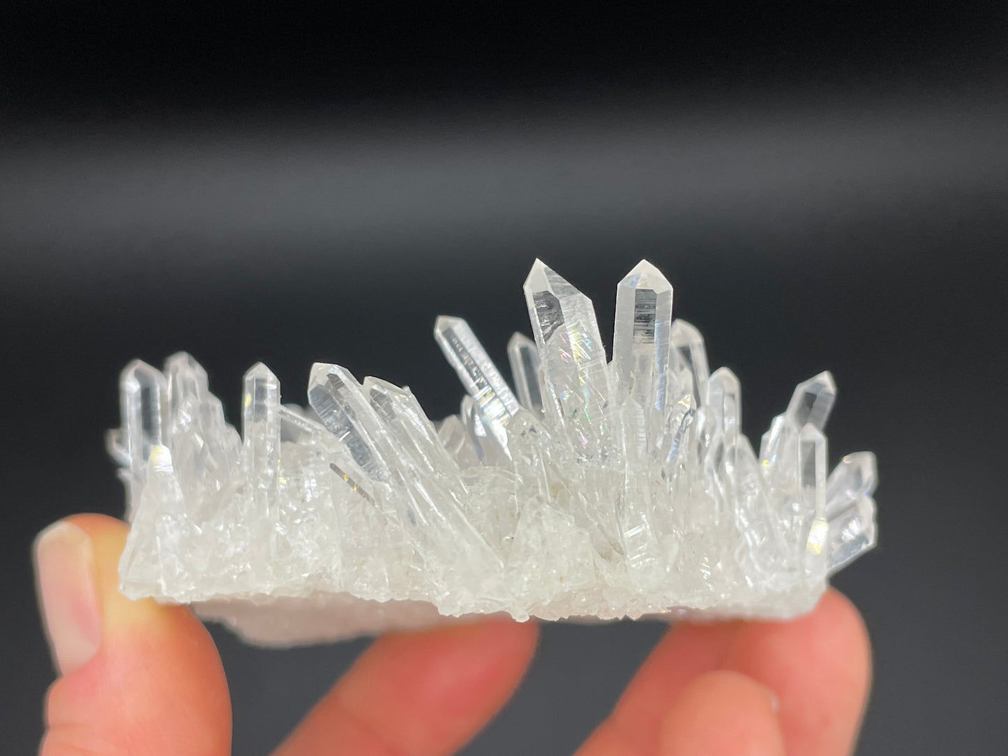 Clear Quartz Crystal Cluster || Raw Quartz Cluster || Lemurian Quartz Crystal Glassback