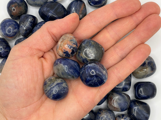 Sodalite Tumble || Sodalite Stone || Sodalite Tumbled Stone