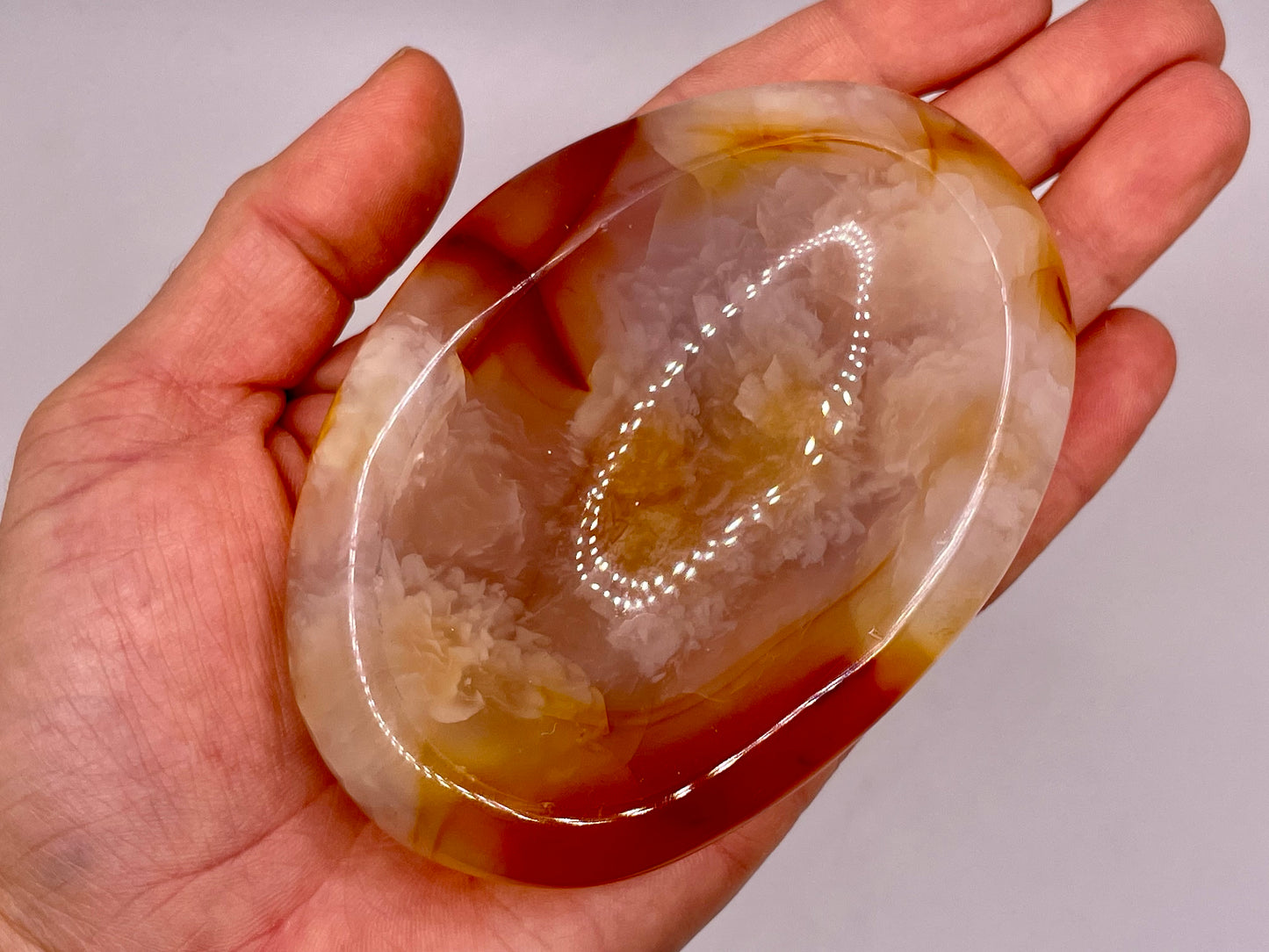 Carnelian Bowl || Carnelian Crystal Bowl